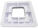 Solpanel monteringsbeslag, caravan - ABS, 4 hjørner