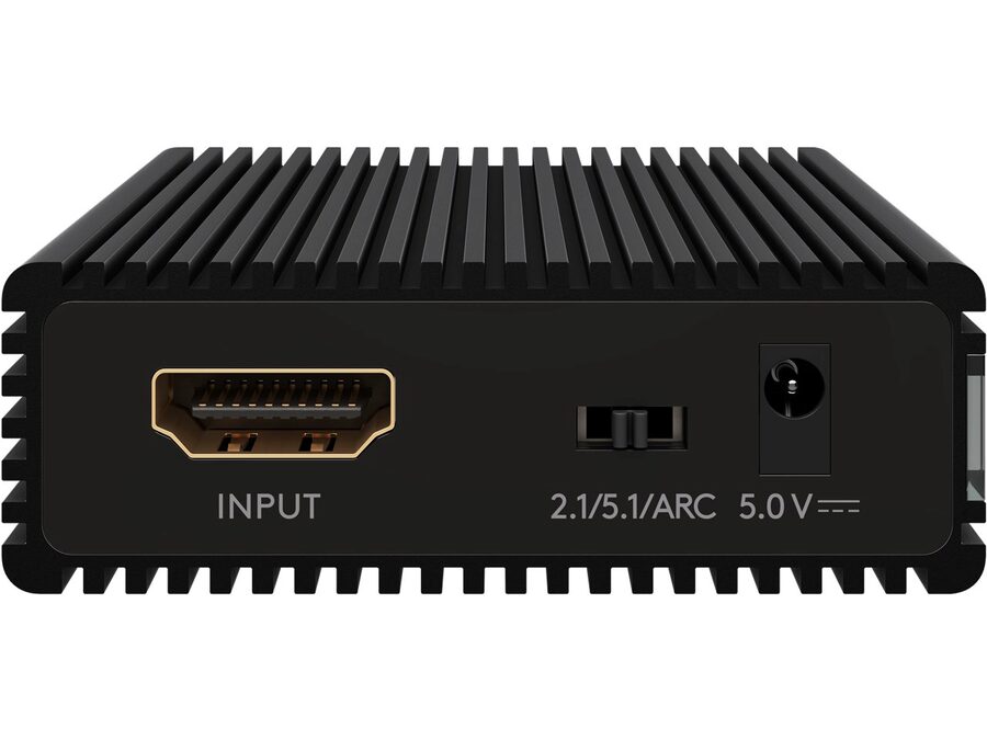 HDMI audio extractor - 2.0-/5.1-kan., ARC, S/PDIF/3.5mm