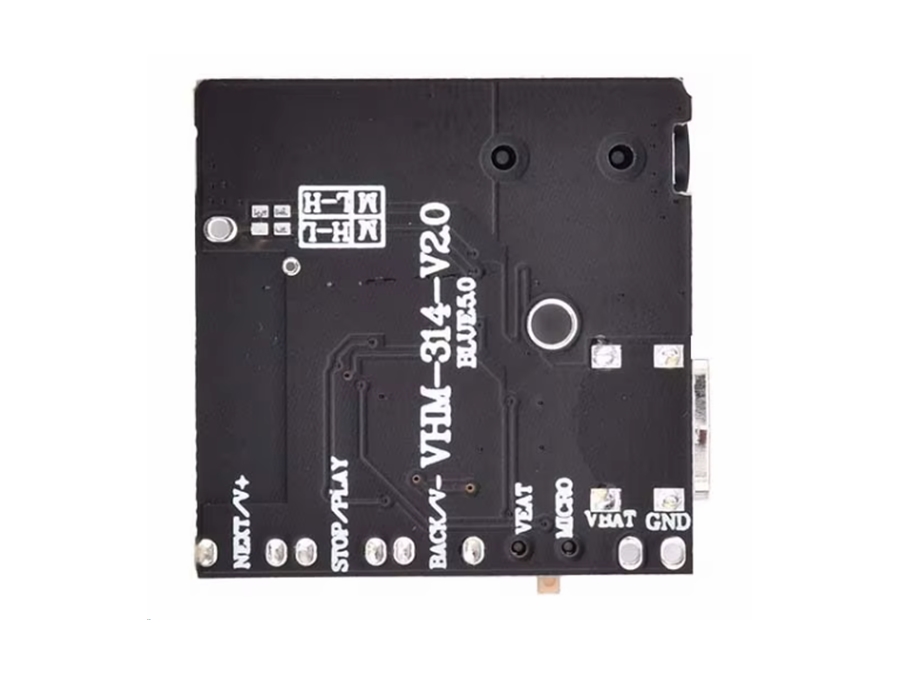 BT 5.0 V2.0 Audio modtager modul - 3,5mm stereo JACK