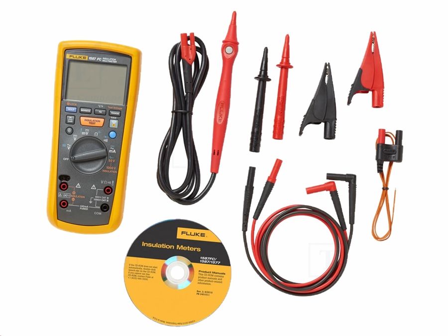 1587 FC Digital isolationsmultimeter m. bluetooth (IP40)