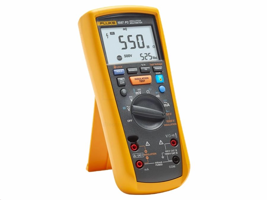 1587 FC Digital isolationsmultimeter m. bluetooth (IP40)
