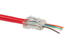 RJ45 modularstik, CAT6 UTP, Pass Through (10 stk.)