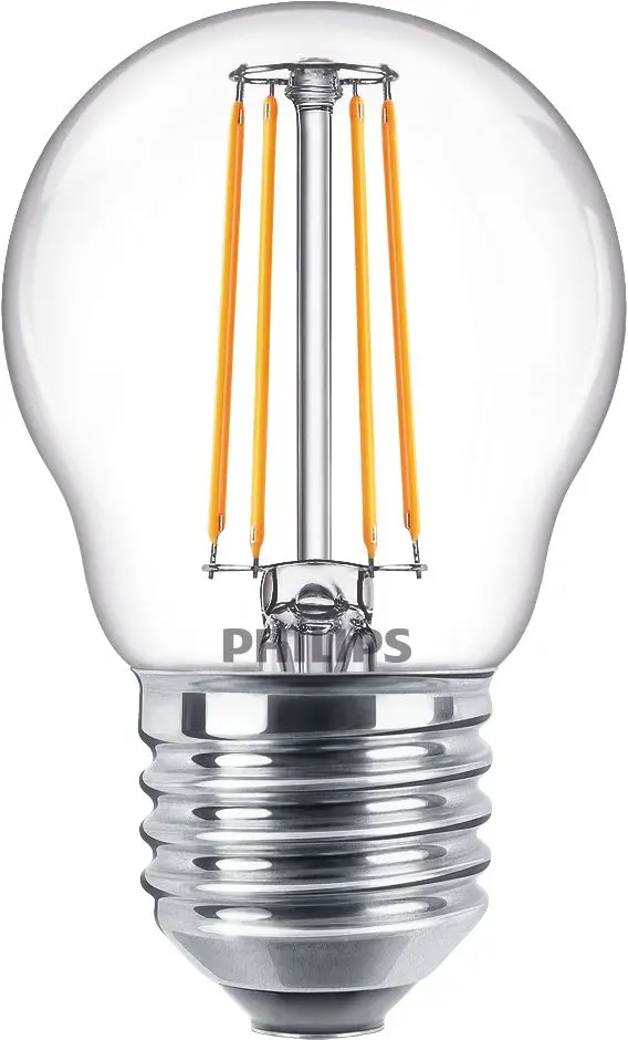 Philips LED 4,3W (40W) E27 2700K 470lm Krone 2-pak