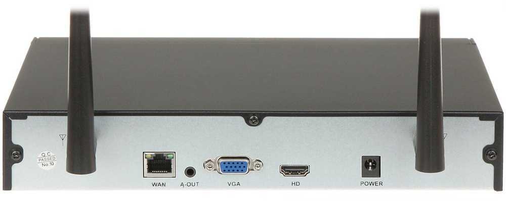 HD CCTV WIFI IP Video-overvågningssæt inkl. 2 kameraer