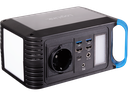 Bærbar power station - 200W, 5xUSB, 1xCEE7/4