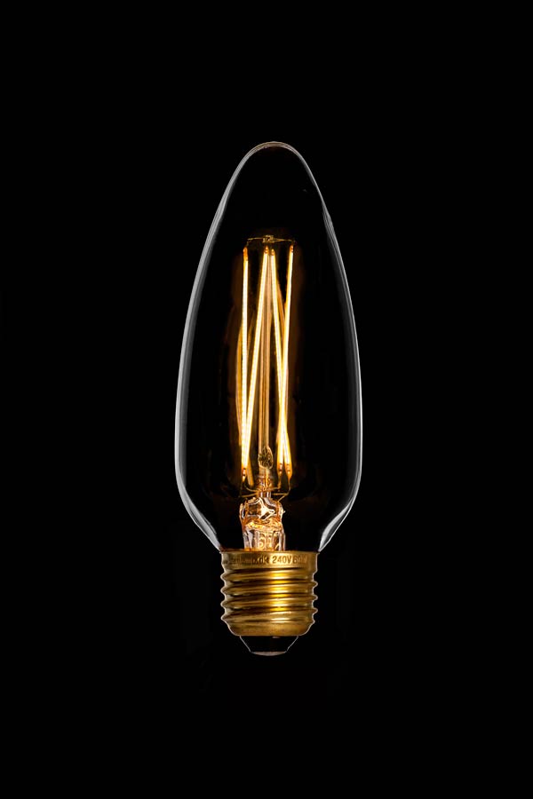 LED filament Kerte - 240V / 3,5W E27 sokkel (2200K)