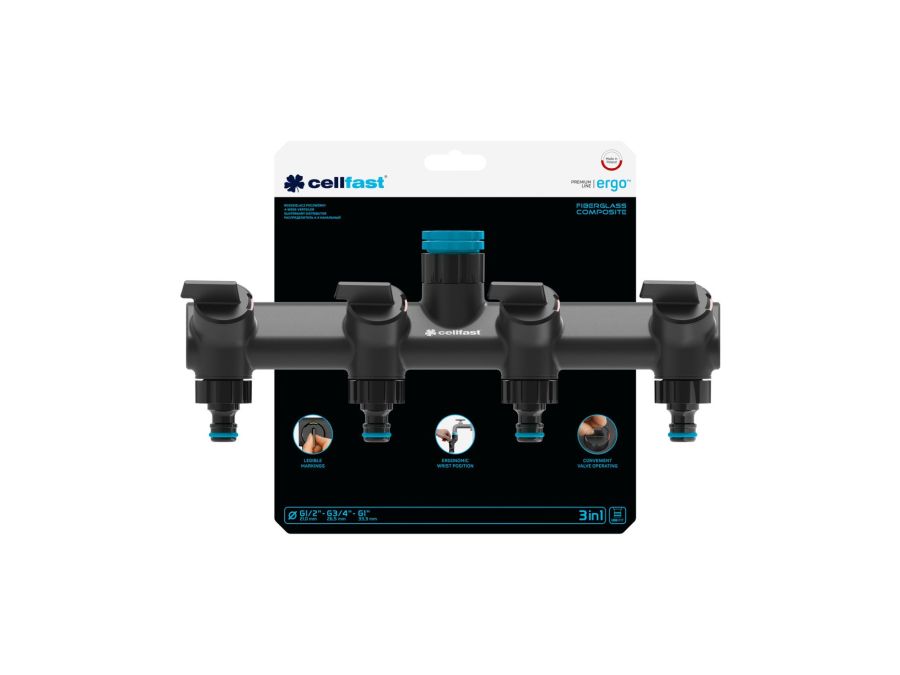 Hanefordeler m. lukkeventiler - 4 udtag, ERGO™