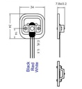 Load cell - Vægtsensor, 50kg (4 stk.)