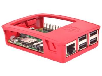 Raspberry Pi 3 kabinet - Hvid (til Pi 3 model B/B+)
