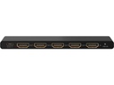 HDMI 2.0 splitter - 1 ind til 4 ud, 4K/60Hz, HDCP