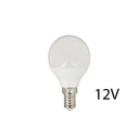 4W LED pære - P45, E14, 12V DC, 350lm, RA80, erstatter 35W