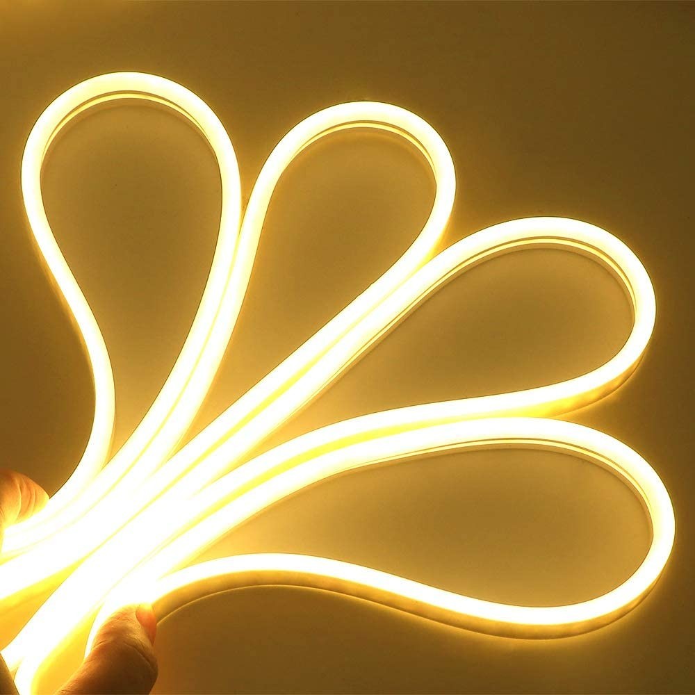 Fleksibel Neon Flex LED-strips - 5 meter, 6W/m, IP65, 12V