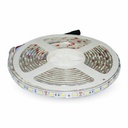V-Tac 4,8W/m stænktæt LED strip - 5m, IP65, 30 LED pr. meter, 12V, RA80