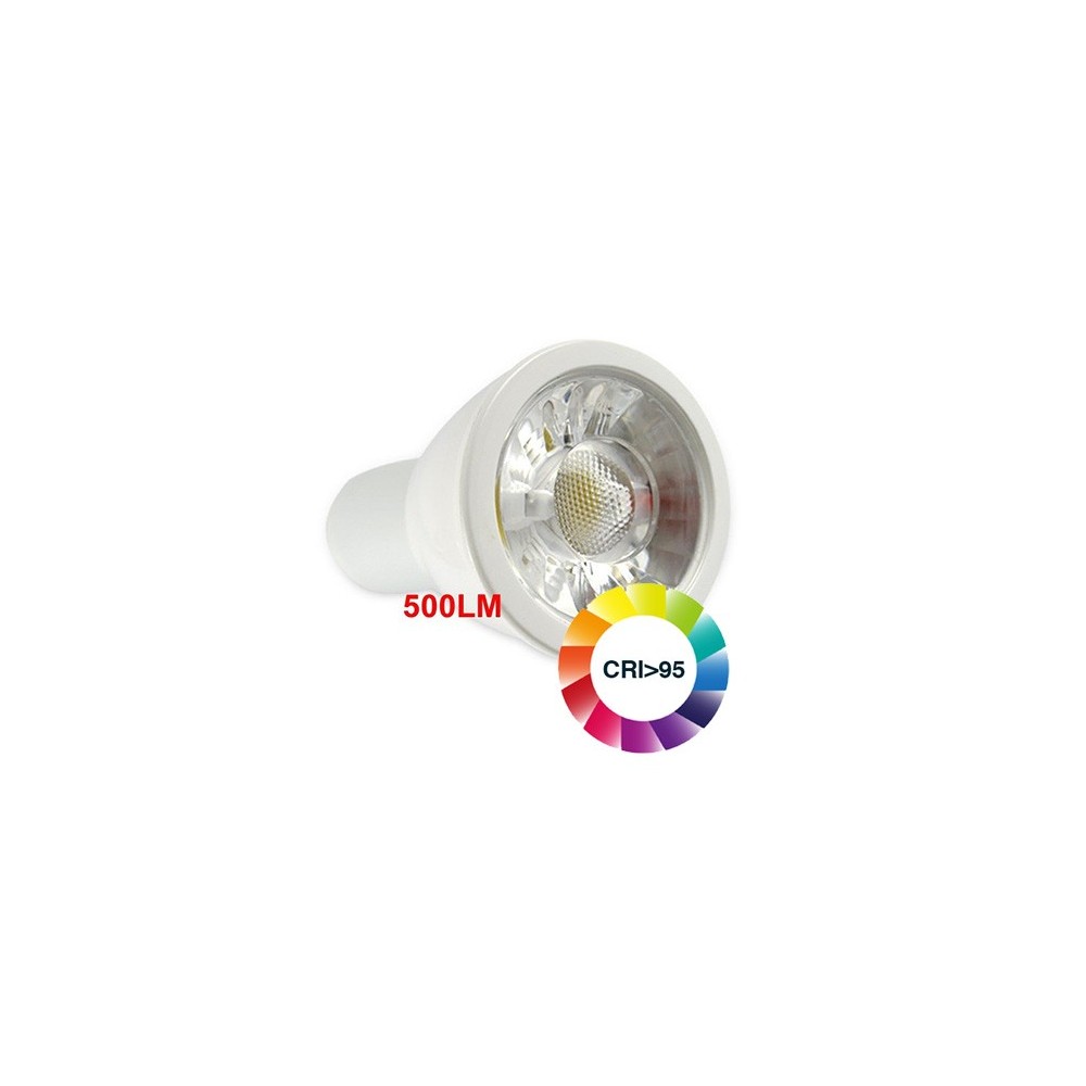 LEDlife LUX5 LED spotpære - 4,5W, dæmpbar, RA 95, 12V, MR16 / GU5.3
