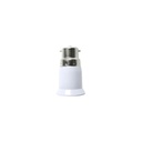 B22 til E27 adapter - til nem konvertering af lamper og armaturer fra B22 fatning til E27 fatning.