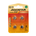 Knapcellebatteri AG10 LR1130 4B 1.5V med 3 års producentgaranti