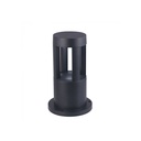 V-Tac 10W LED Havelampe - Sort, 25 cm, Vandtæt, 230V, 450lm, RA80