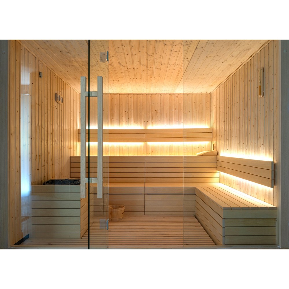 LEDlife Sauna LED strip - 3m, 24W pr. meter, IP68, 24V, RA85, 3300lm/m, Vandtæt