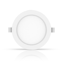 LED E6 Baggrundsbelyst Indbygningsspot, 18W, 4000K, Ø190-200mm Udskæring, Rund, Plan Montering