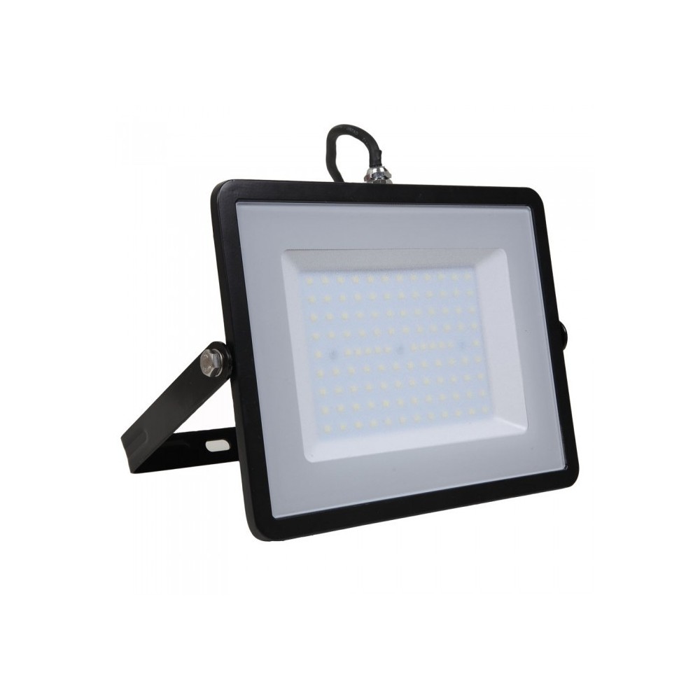 V-Tac 100W LED projektør - Samsung LED chip, arbejdslampe, udendørs, 8000lm, RA80, IP65