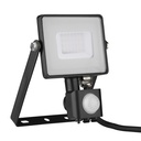 V-Tac 30W LED projektør med sensor - Samsung LED chip - Effektiv belysning med sensor og Samsung LED chip - 5 års producentgaranti - Vandtæt IP65