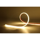 Vandtæt LED strip til badeværelse med 1400lm/m, 24V, 15W/meter, COB LED, RA80, IP68 - 2m ledning