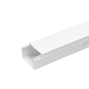 PVC Kabelkanal 40x25mm, 2m med Lim - Hvid (3 års producentgaranti)