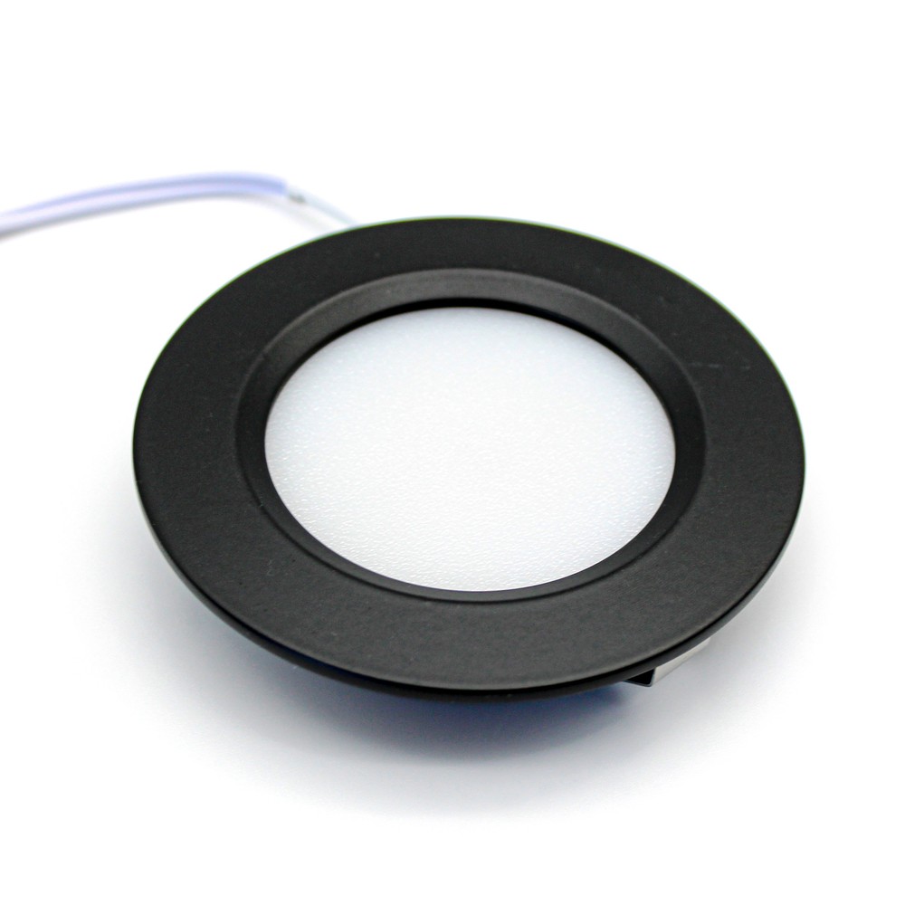 LEDlife Reco68 Sort Indbygningsspot Ø6,8 cm 2,5W 12V DC RA92 240lm