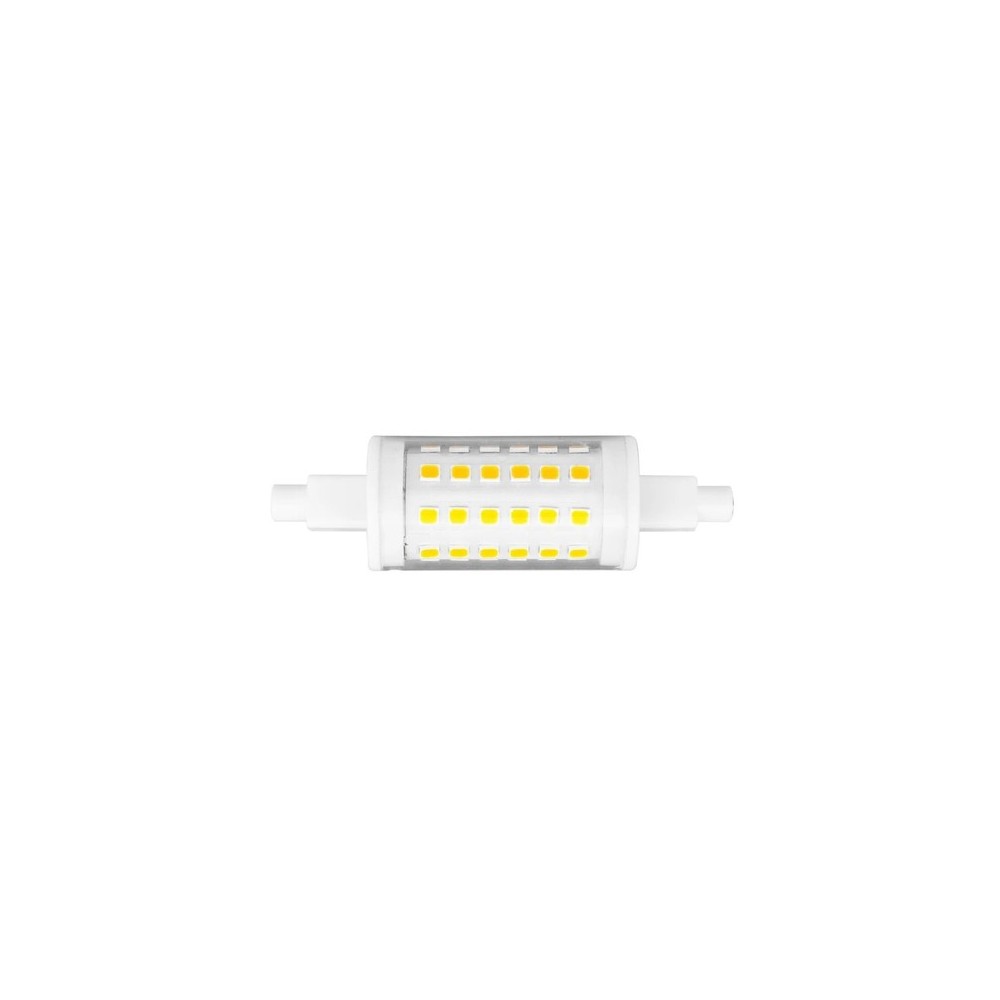 SILI6 LED pære - 6W, 78mm, dæmpbar, 230V, R7S - Erstatter 60W