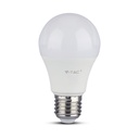 V-Tac 9W LED pære - 200 grader, A60, E27, 806lm, RA80