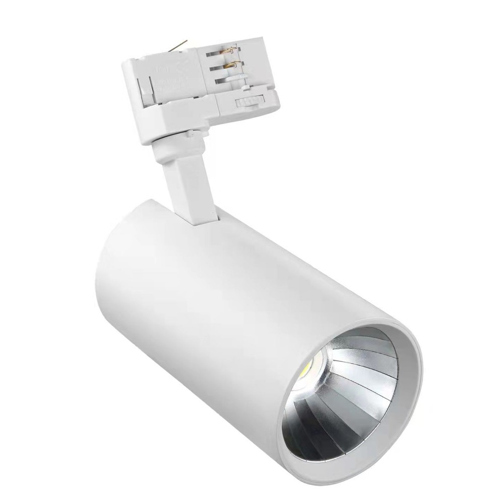 LEDlife Hvid Skinnespot 24W - Flicker Free, 125lm/w, 3-faset, Erstatning for 85W, 230V Indgang, 3100lm, RA80