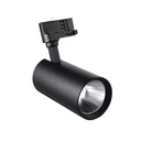 LEDlife Sort Skinnespot 24W - Flickerfri, 125lm/w, 3-faset, Erstatning for 85W, Input: 230V, 3100lm, RA90