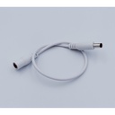 DC Forlængerkabel til LED strips, hvid, 50 cm, 5V-48V