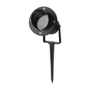 V-Tac Pro GU10 Havelampe - Aluminium sort, IP65 (3 års garanti)