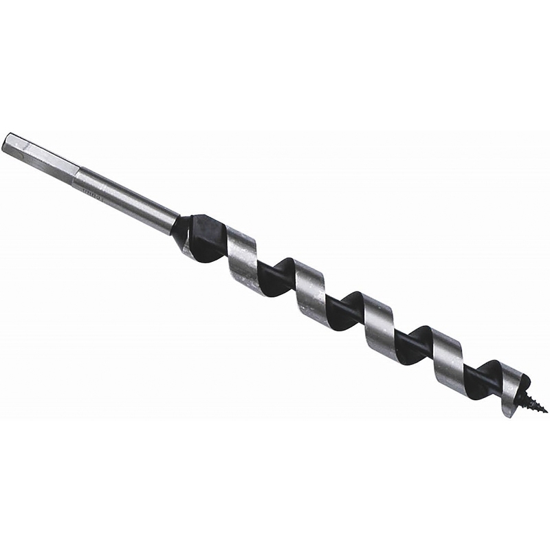 Spiralbor, træbor, Ø 12 mm, Længde 460 mm