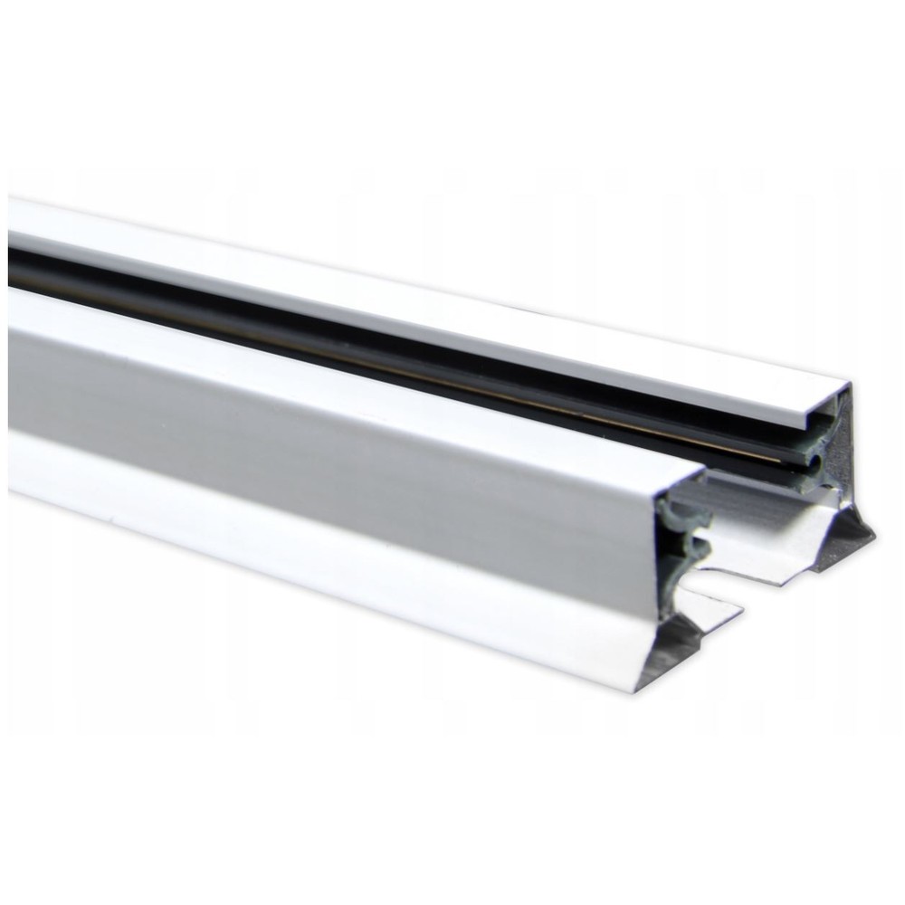1.5 meter skinnespot skinne - Hvid, 1-faset, inklusive tilslutning og endeprop (230V)
