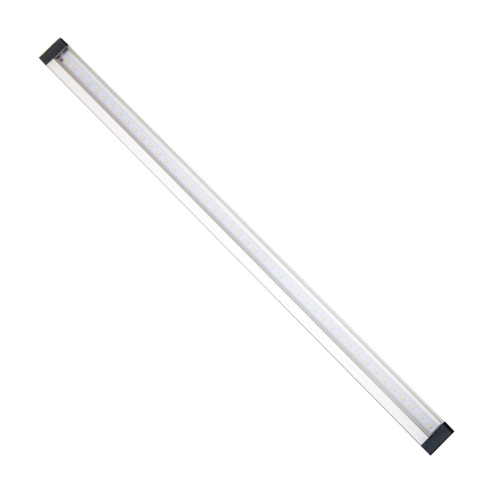 Kabinet Lineær LED SMD 5.3W 12V 500mm - Effektiv og energibesparende LED-belysning med 5.3W effekt til montering i skabe og skuffer - 230V input - Leverer 400lm og har en høj farvegengivelsesindex (RA80).