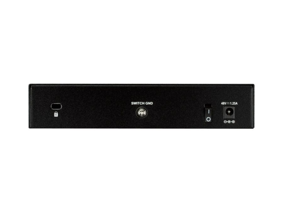 Gigabit PoE Ethernet Switch - 8 porte, heraf 4xPoE (52W)