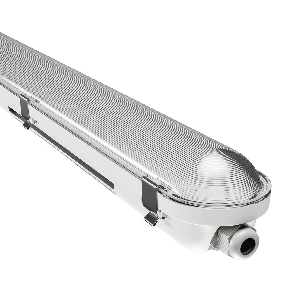 LIMEA Gigant Pro 55W/50W/45W/35W - Vandtæt LED Belysning 1500mm, Neutral Hvid, 230V, 120°, IP66, IK10, 1490x72x70mm