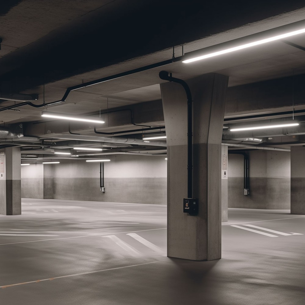 LIMEA Gigant Pro 55W/50W/45W/35W - Vandtæt LED Belysning 1500mm, Neutral Hvid, 230V, 120°, IP66, IK10, 1490x72x70mm