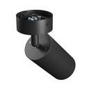 Squalla Variosa GU10 Væglampe - sort, rundt design, uden lyskilde, IP20, 230V