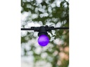G45 LED pære - 240VAC 1W, E27 sokkel, Lilla (IP44)