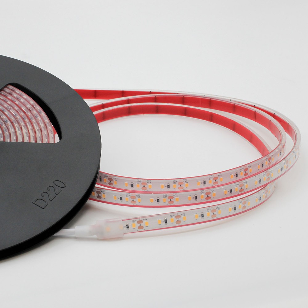 6m LED lysbånd til campingvogn, autocamper og markise - 7,5W/m, IP68, 120 LED pr. meter, 12V