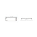 LEDlife rWave Zigbee RGB+WW controller - Kompatibel med Hue, 12V-24V (144W-288W)