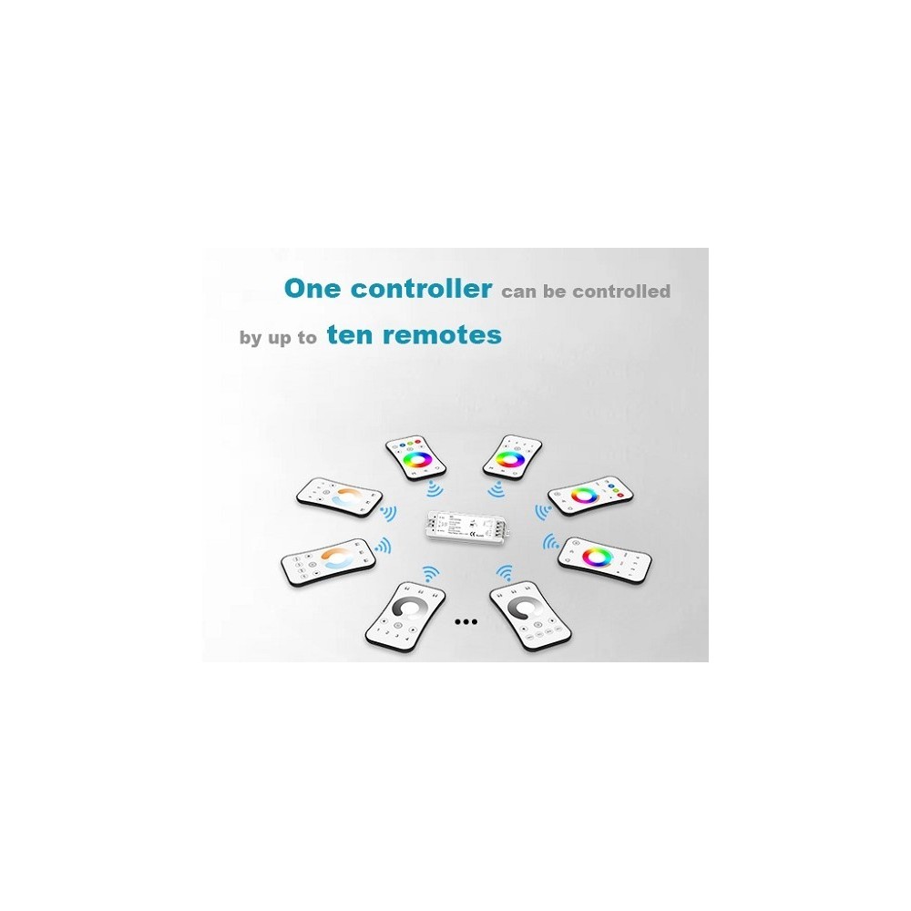 LEDlife rWave Zigbee RGB+WW controller - Kompatibel med Hue, 12V-24V (144W-288W)