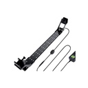 LED Akvariearmatur - Justerbar, Hvid/Blå, 20W, 73-93cm, 1600lm