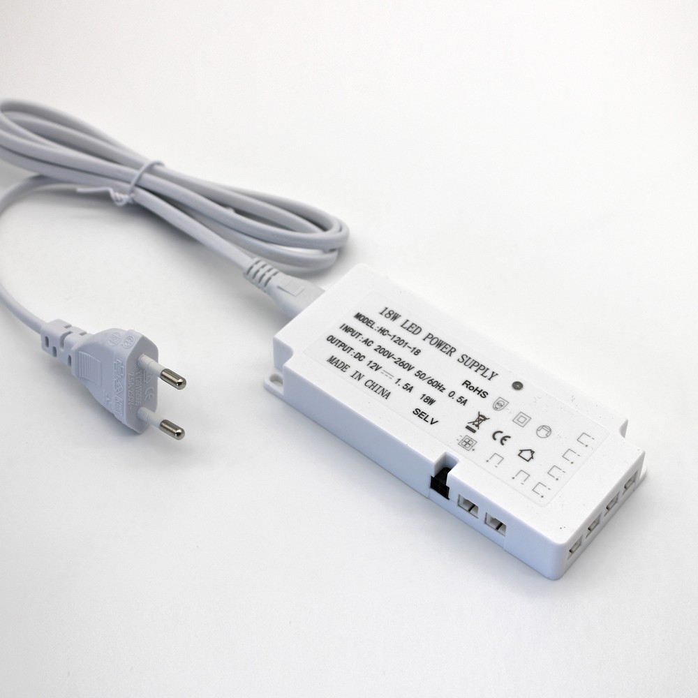 LEDlife møbelspot strømforsyning 24W til Sono og Reco møbelspot - op til 6 spot