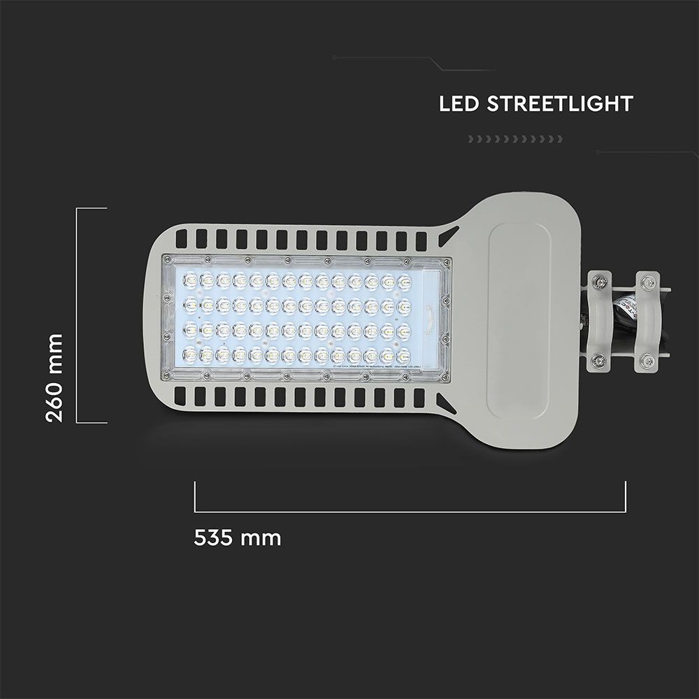 V-Tac 100W LED gadelampe - Samsung LED chip, Ø60mm, IP65, 135lm/w - 5 års producentgaranti
