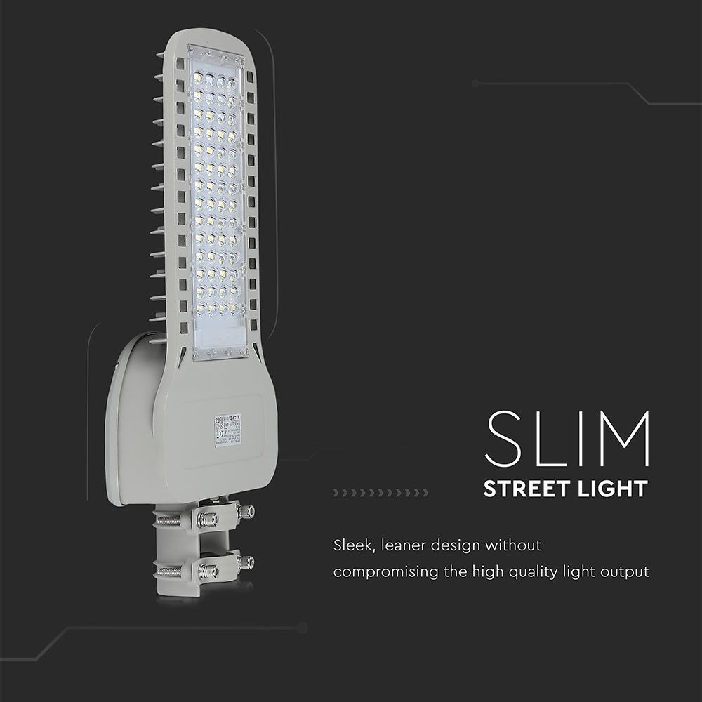 V-Tac 100W LED gadelampe - Samsung LED chip, Ø60mm, IP65, 135lm/w - 5 års producentgaranti