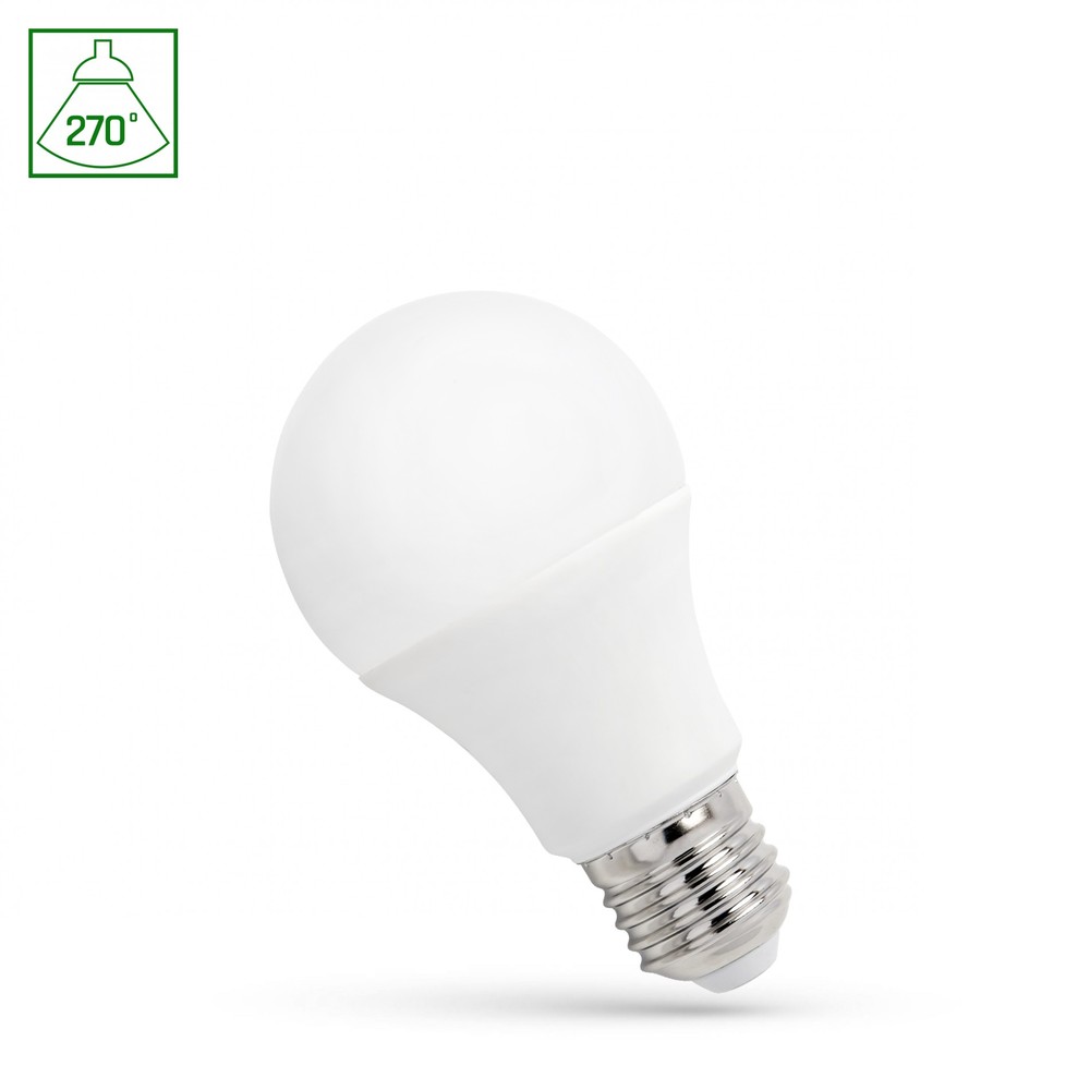 LED Pære A60 E27 230V 9W Varm Hvid Spectrum - 820lm, Ra80